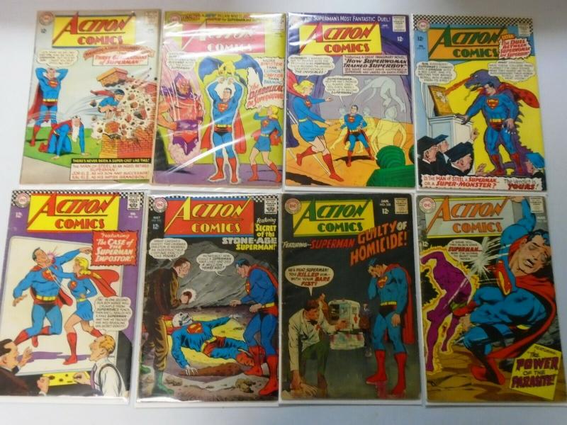 Silver Age Superman & Action Comics Lot 33 Different Average 4.0 VG