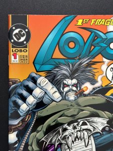 Lobo #1 (1993) VF/NM Embossed Folio Variant