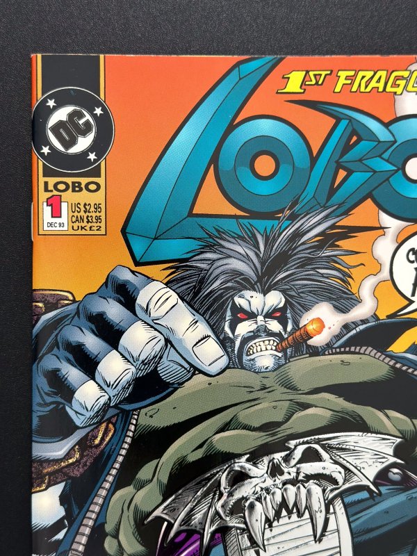 Lobo #1 (1993) VF/NM Embossed Folio Variant