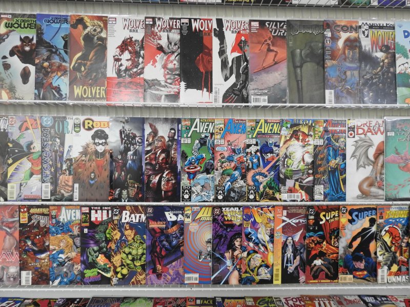 Huge Lot 200+ Comics W/ Hulk, Wolverine, Dawn, +More! Avg FN+ Condition!