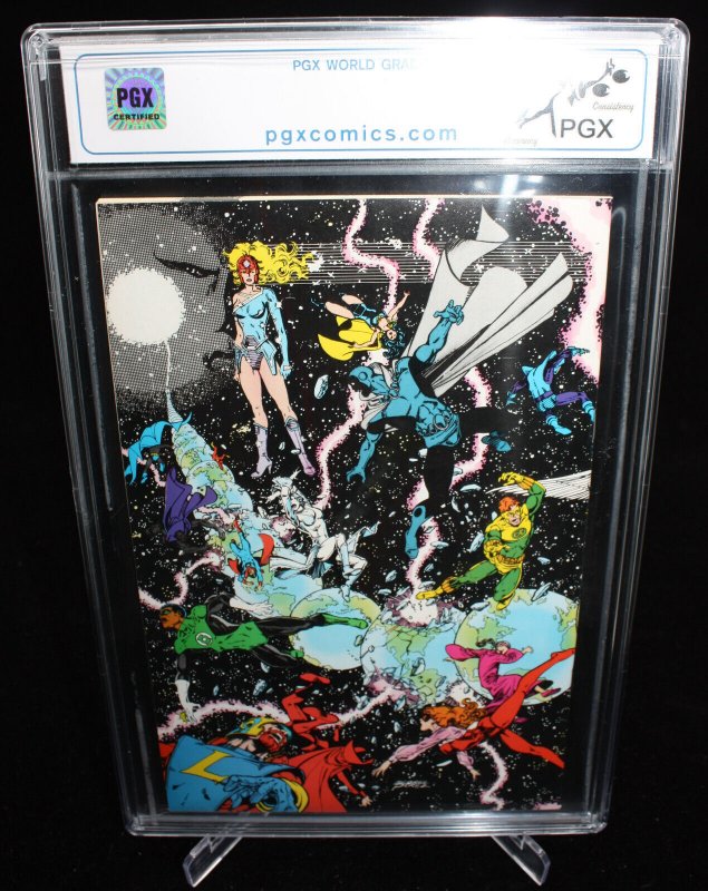 Crisis on Infinite Earths #1 (PGX 9.8) George Perez Cover - 1985