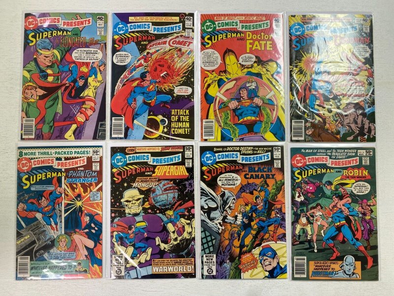 DC Comics Presents comic lot from:#4-50 +ANN 39 diff 6.0 FN (1978-82)