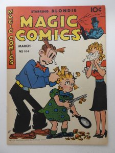 Magic Comics #104 (1948) Beautiful VG/Fine Condition!