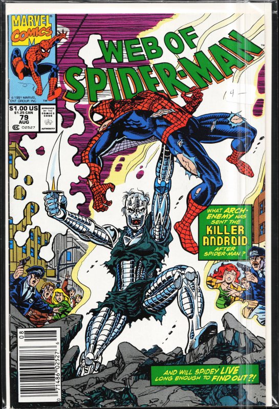 Web of Spider-Man #79 (1991) Spider-Man