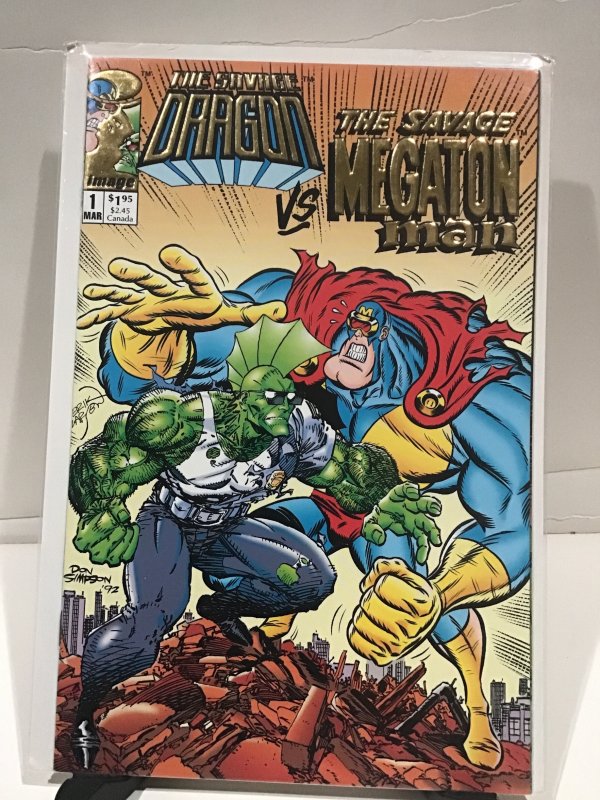 The Savage Dragon vs. The Savage Megaton Man Special (1993)