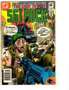 Lot Of 5 Sgt. Rock DC Comic Books # 362 363 364 365 369 Army Navy Marines TP5