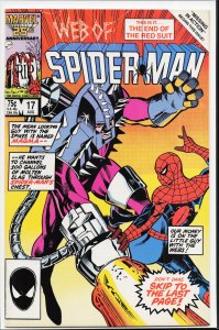 Web of Spider-Man #17 (1986) Spider-Man