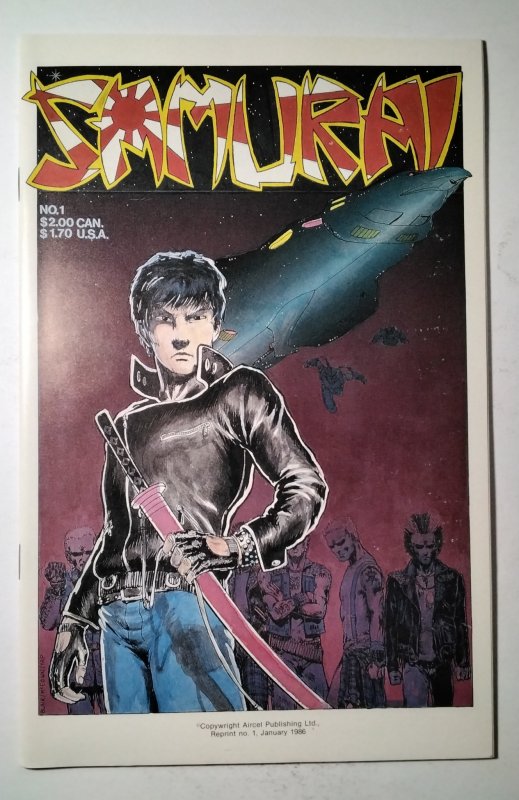 Samurai #1 Aircel Comic Book J746