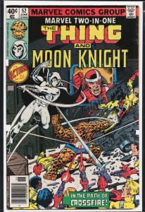 Marvel Two-in-One #52 (1979) Moon Knight [Key Issue]