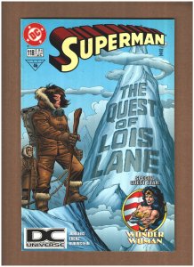 Superman #118 DC Comics 1996 DC Universe Logo Variant VF 8.0