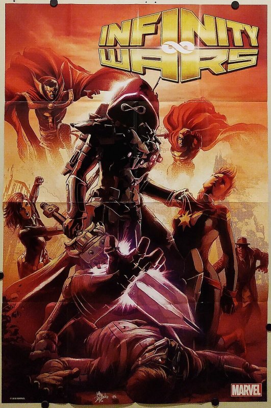 Infinity Wars #1 Mike Deodato Folded Promo Poster (24 x 36) New! [FP210]