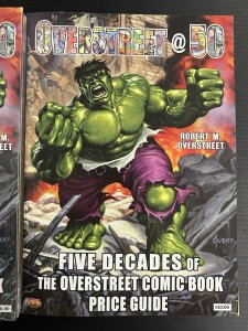 Overstreet @50 Five Decades Comic Book Price Guide Vol. #50 HC + TPB (SET of 2)