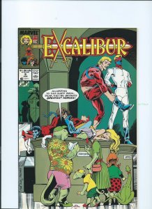 Excalibur #9 (Jun 1989, Marvel) NM