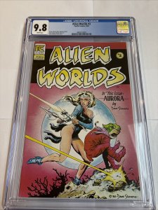 Alien Worlds (1983) #2 (CGC 9.8 WP) Dave Stevens Classic Key • Pacific Comics