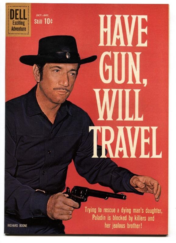 Have Gun Will Travel #7 1960- Dell western File copy- Richard Boone- VF/NM