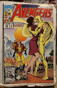 The Avengers #348 (1992) b4