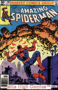 SPIDER-MAN  (1963 Series) (AMAZING SPIDER-MAN)  #218 NEWSSTAND Fair Comics