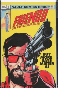 Friendo #1 Second Print Cover (2018)