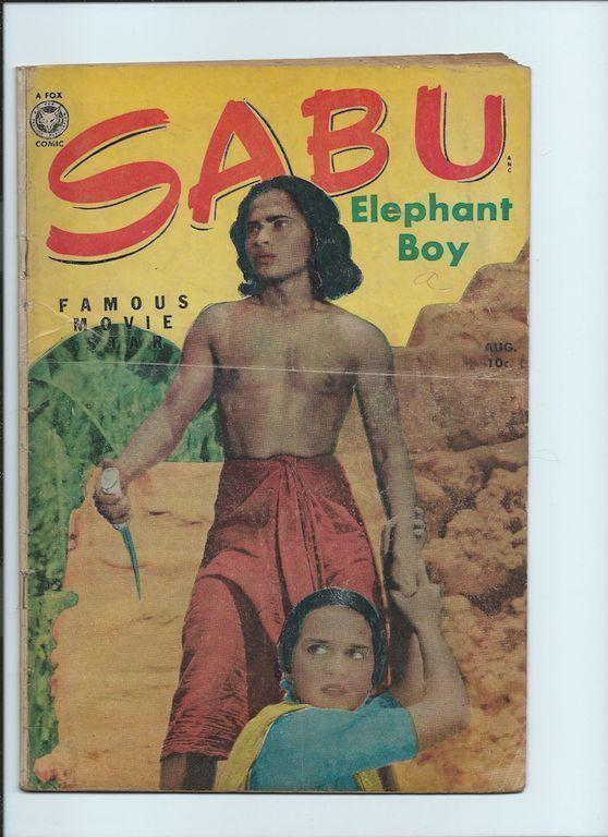 sabu elephant boy 2 1.8 GD- and sabu 30 2.5 GD  2 book lot set run