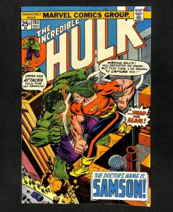 Incredible Hulk (1962) #193 Doc Samson!