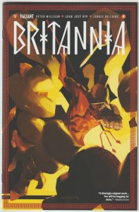 Britannia #4 (Dec 2016, Valiant), MT condition (9.9), 2nd print, copy A