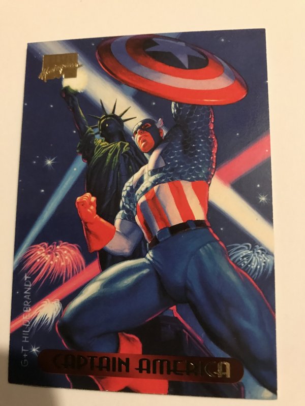 CAPTAIN AMERICA #18 card : 1994 Marvel Masterpieces, NM; Hilderbrandt art