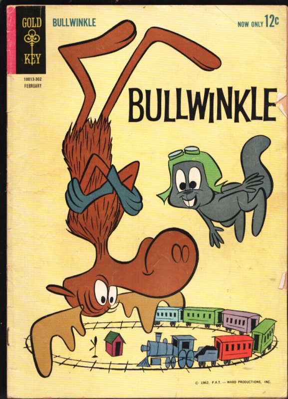 Bullwinkle Comics #2 1962- Gold Key-Phantom of The Soap Opera-Based on the ...