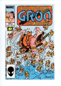 SERGIO ARAGONÉS GROO THE WANDERER #17  (1986) MARVEL COMICS  VF+ 