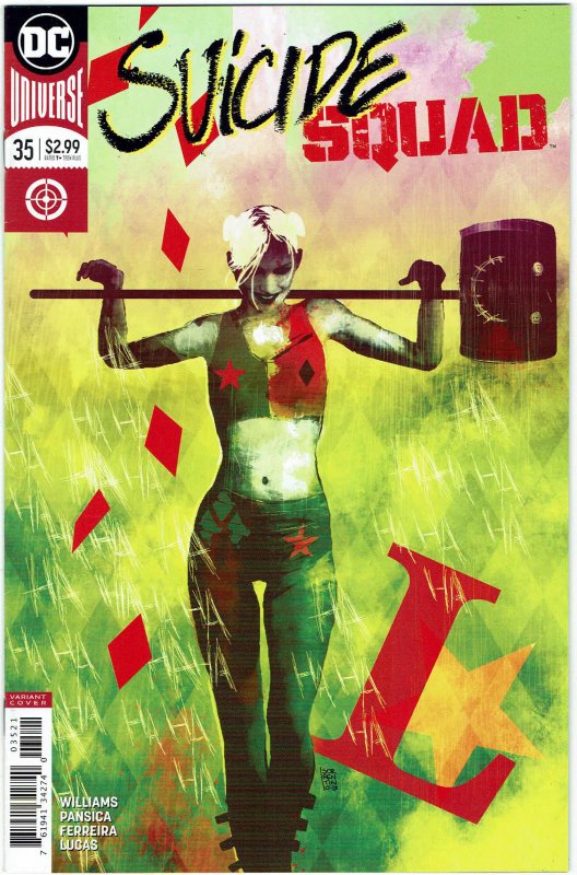 Suicide Squad #35 (2016 v4) Harley Quinn Andrea Sorrentino Variant NM