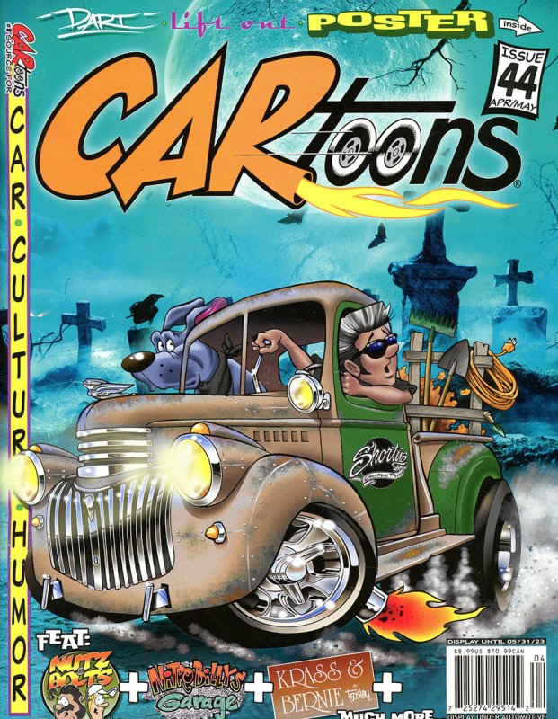 CARtoons (Picture Esque) #44 VF/NM ; Picture Esque | includes poster Car Toons