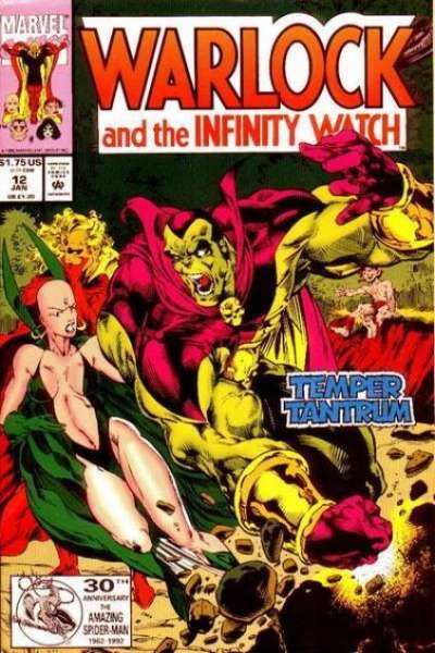 Warlock and the Infinity Watch #12, NM- (Stock photo)