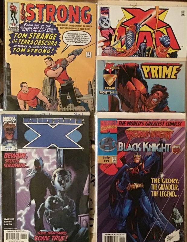 NUMBER 11 IS TOTALLY HEAVEN!(MARVEL,PRIME,MALIBU)MUTANT X,BLACK KNIGHT NM