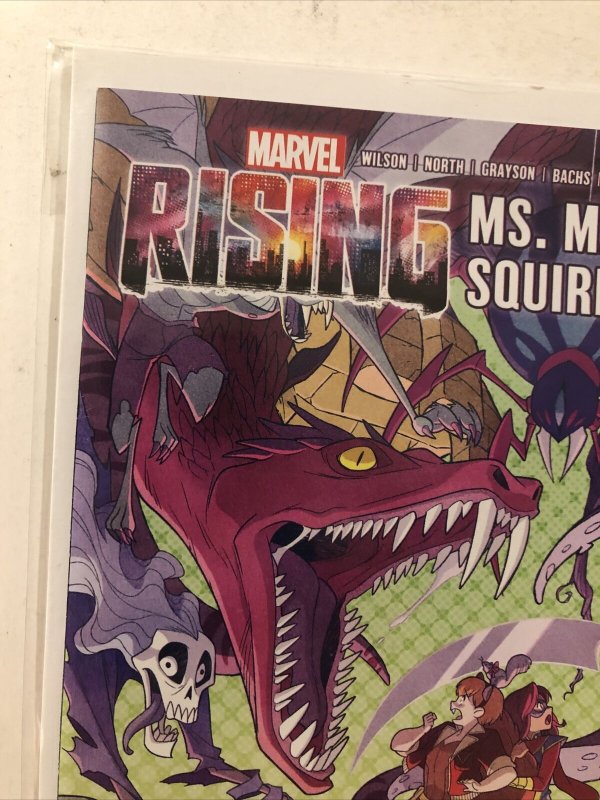 Marvel Rising Ms. Marvel & Squirrel Girl #1 Variant Cover Error RECALLED ISSUE!