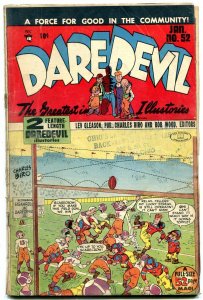 DAREDEVIL COMICS #52 1949-Football cover- Golden Age VG-