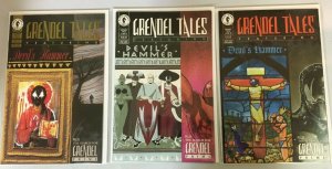 Grendel Tales The Devil's Hammer set #1-3 9.0 NM (1994 Dark Horse)