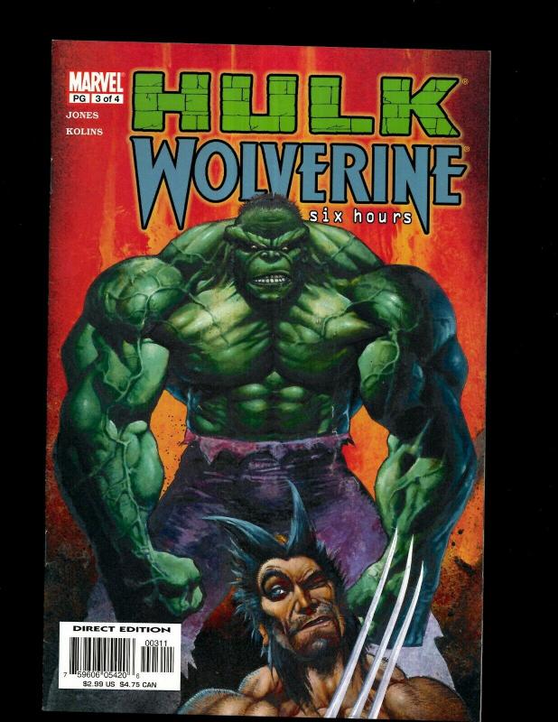 11 Comics Ares 1 2 3 4 5 Hulk 1 2 3 5 Hulk 1999 Hulk/Wolverine 3 EK12