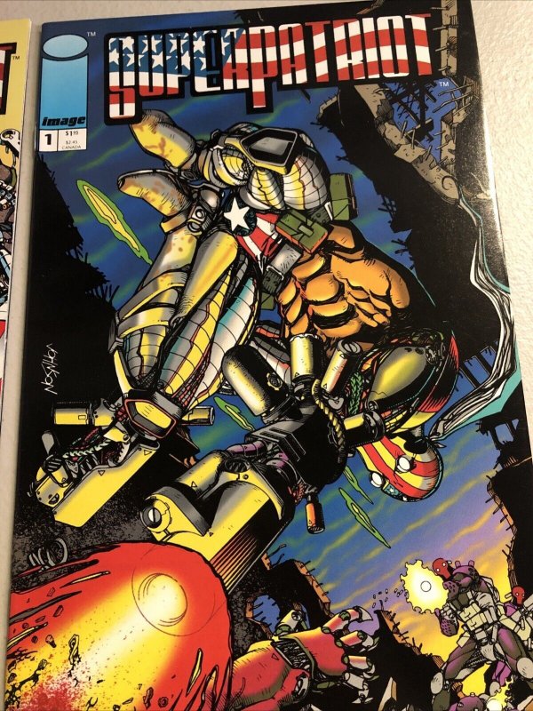 Superpatriot (1993) Set Issue # 1-2 • Image Comics • Erik Larsen • Keith Giffen