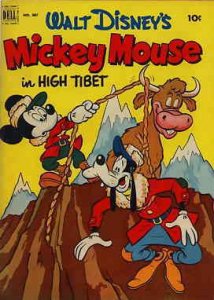 Four Color Comics (2nd Series) #387 GD ; Dell | low grade comic 1952 Mickey Mous