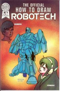 HOW TO DRAW ROBOTECH (BL) 6 VF-NM  Aug. 1987 COMICS BOOK