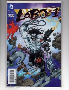 Justice League #23.2 (2013) LOBO #1 Lenticular Cover!  / NSC-CR50-003