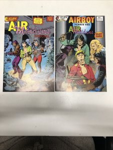 Airboy Vs Air Maidens # 1 + Air Maidens Special # 1 (1988) (VF) Eclipse Comics