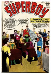 SUPERBOY #117 1964-ELUSIVE LEGION ISSUE-DC SILVER AGE vg/fn