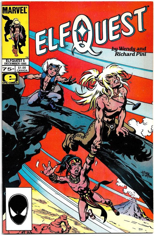 ELFQUEST #3, 4, & 5 from MARVEL (Oct-Dec1985) • Wendy Pini's Epic Elfin Fantasy!