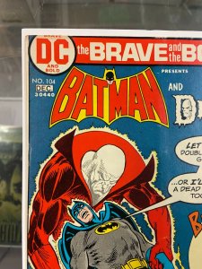 Brave and the Bold 104 VG/FN Sub-Crease Back Cover