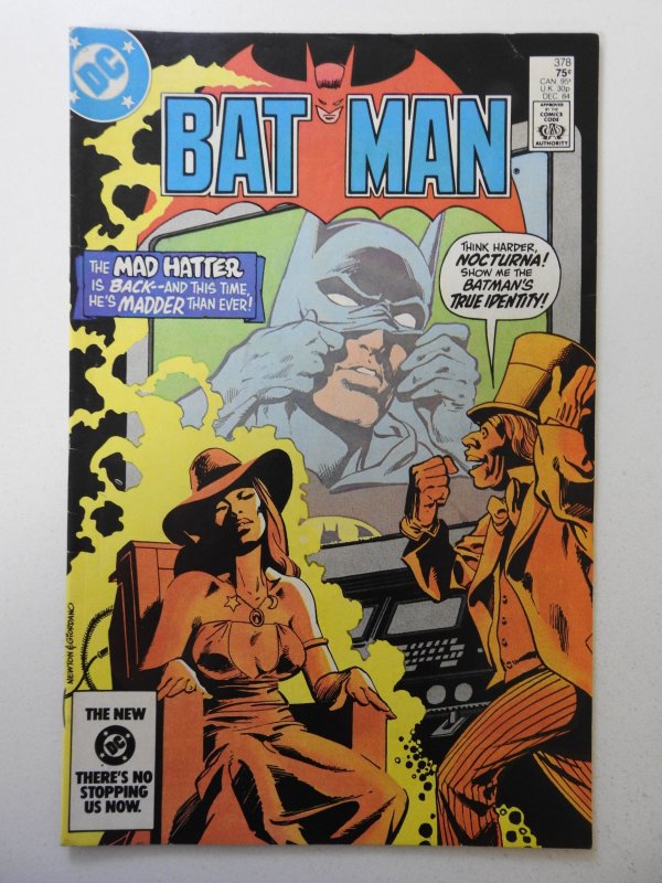 Batman #378 (1984) FN- Condition!