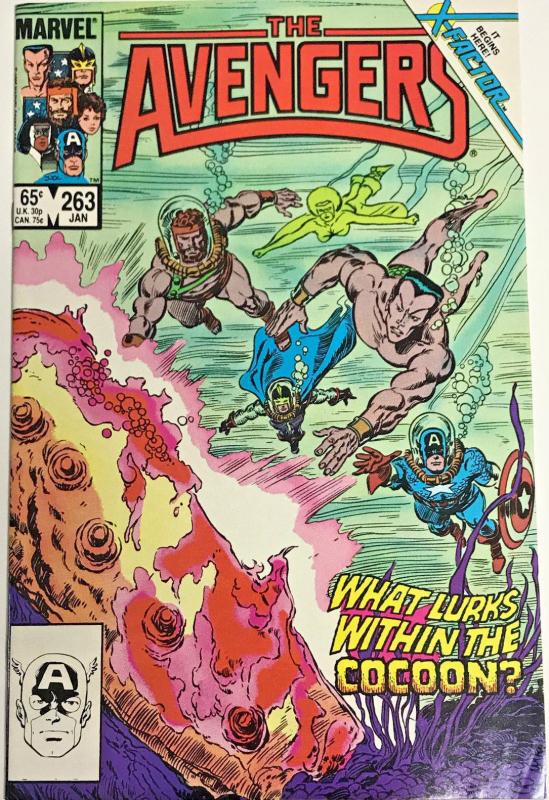 AVENGERS#263 VF/NM 1986 PHOENIX RETURNS MARVEL COMICS