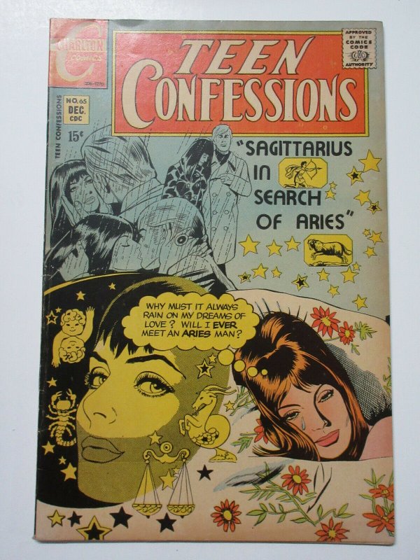 Teen Confessions (December 1970) #65 VG Sagittarius in Search of Aries