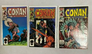 Conan Barbarian lot #163-186 Direct Marvel 19 different books 8.0 VF (1984-'86)