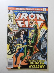 Iron Fist #10 (1976) VF- Condition! stamp fc