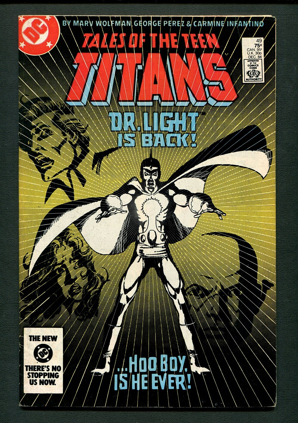 The New Teen Titans #17, Marv Wolfman, George Perez